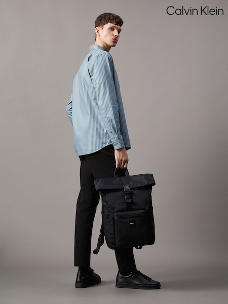 Calvin Klein Black Essential Black Backpack (AM5509) | €156