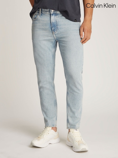 Calvin Klein Blue Dad 100% Cotton Jeans (AM5511) | ₪553