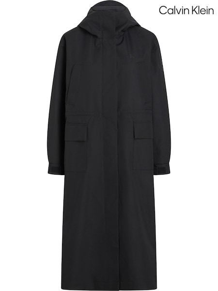 Calvin Klein Black Technical Long Jacket (AM5513) | €372