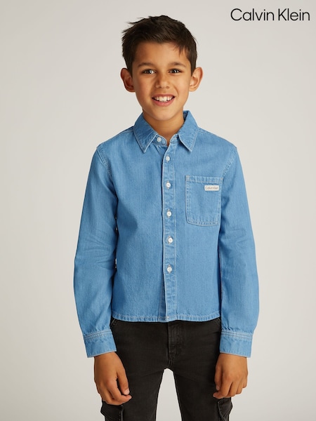 Calvin Klein Dark Blue Regular Fit Shirt (AM5524) | €86 - €99