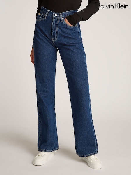 Calvin Klein Blue Authentic Bootcut Jeans (AM5573) | €128