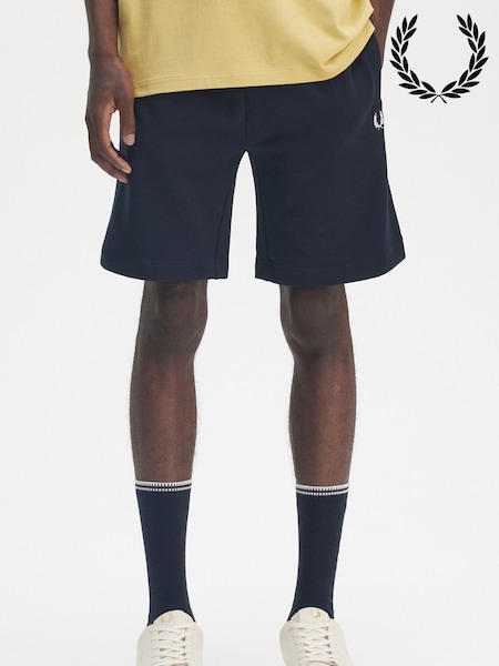 Синий - Fred Perry Classic Sweat Shorts (AM5731) | €88