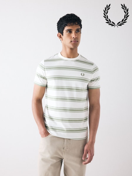 Fred Perry Stripe T-Shirt (AM5742) | €81