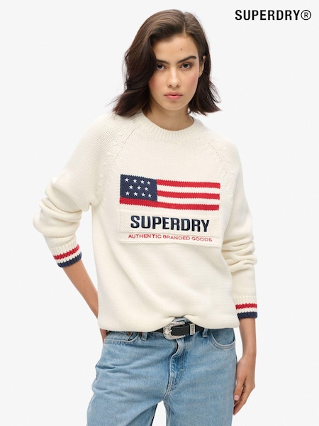 Superdry Americana Crew Knit Jumper (AM5910) | €87