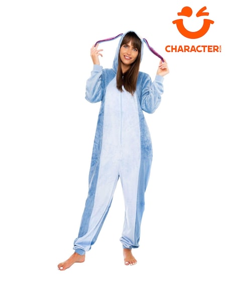 Character Blue Disney Winnie The Pooh Eeyore Fleece All-In-One (AM5914) | €24