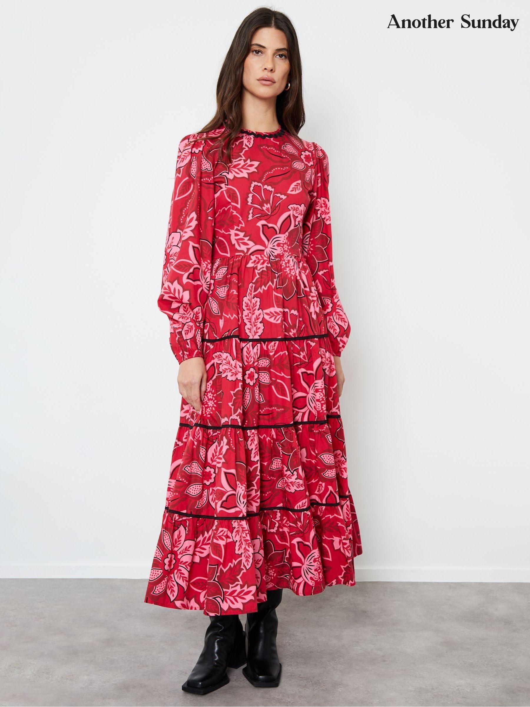 Women s Red Summer Dress Dresses Next Ireland
