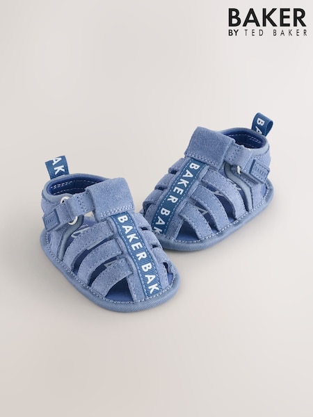Синий - Baker by Ted Baker Baby Boys Fisherman Padders Sandals (AM6244) | €27
