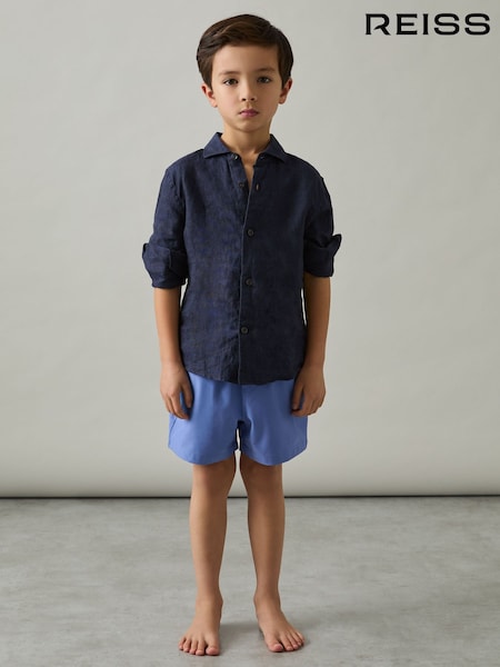Reiss French Blue Cliff 3-9 yrs Drawstring Swim Shorts (AM6353) | €33