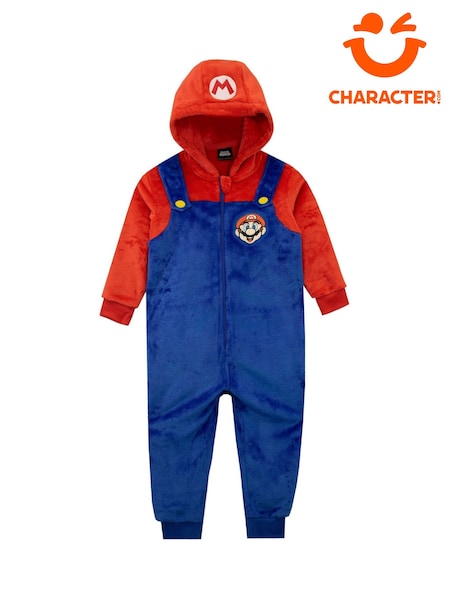 Character Super Mario Fleece Hooded All-In-One (AM6392) | ‏134 ر.ق.