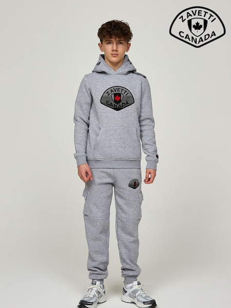 Zavetti Canada Junior Botticini Reflective Black Hoodie (AM6400) | €60