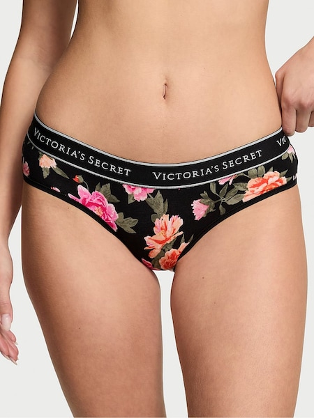 Victoria's Secret Black Floral Hipster Knickers (AM6519) | €10.50