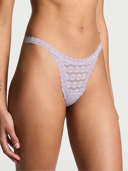 Victoria's Secret Feather Purple Thong Knickers (AM6846) | €10.50