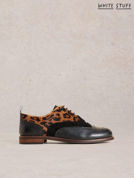 White Stuff Black Thistle Lace-Up Brogues (AM6933) | €43.50
