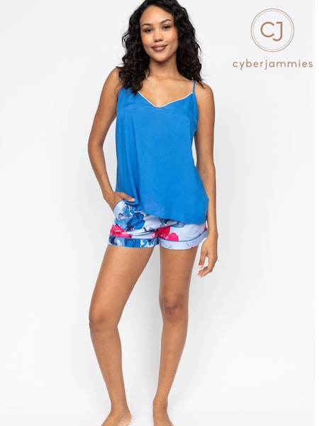 Cyberjammies Lyla Modal Cami and Floral Print Shorts Set (AM6942) | 283 LEI