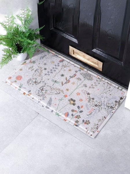 Artsy Mats Butterfly Floral Print Doormat (AM7080) | 39 €