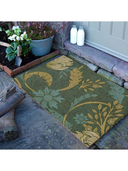 Artsy Mats Brown William Morris Doormat (AM7096) | €53