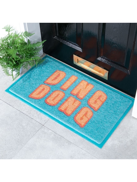 Artsy Mats Blue Ding Dong Doormat (AM7103) | € 39