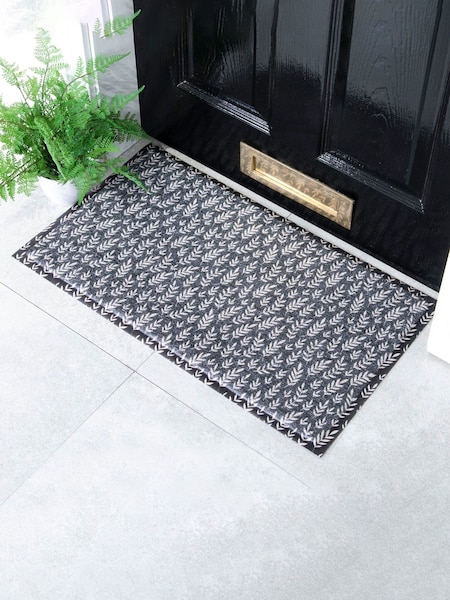 Artsy Mats Navy Leaf Doormat Doormat (AM7109) | € 39