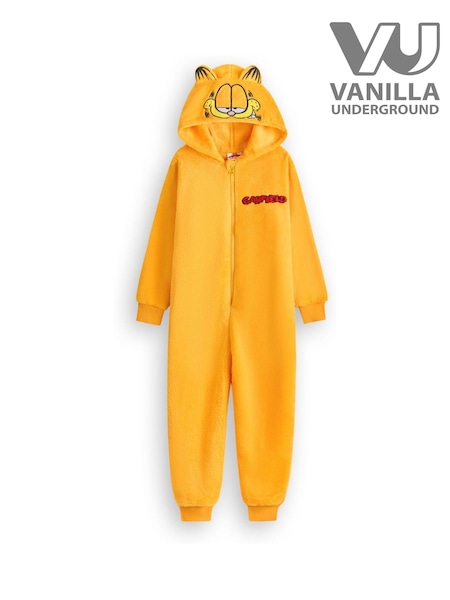 Vanilla Underground Orange Adult Garfield Unisex Onesie (AM7574) | €43