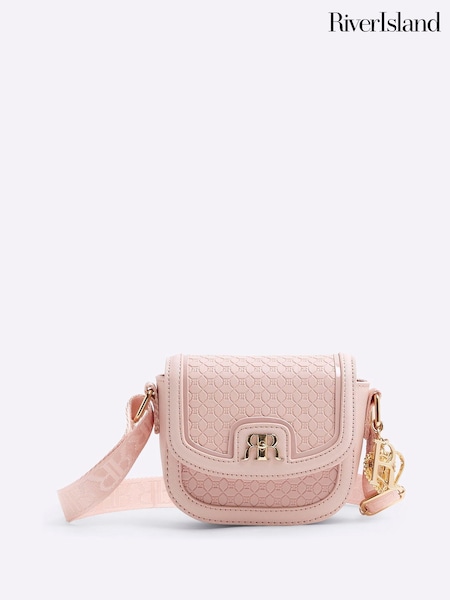 River Island Pink Girls Embossed Bag (AM7598) | BGN 58