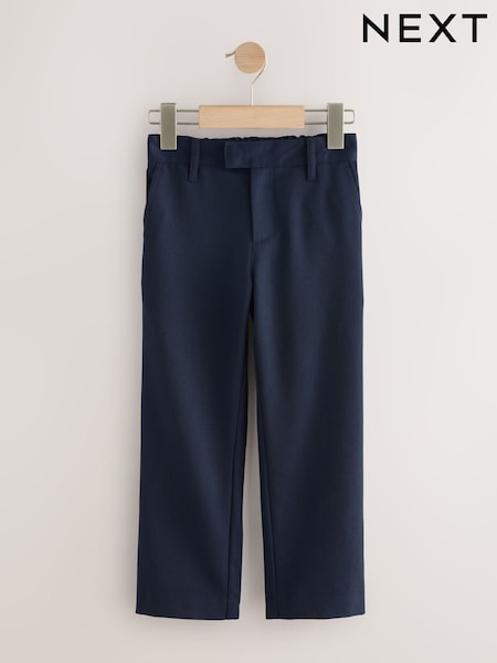 Navy Longer Length Standard Waist School Trousers (3-17yrs) (AM7649) | 40 QAR - 79 QAR