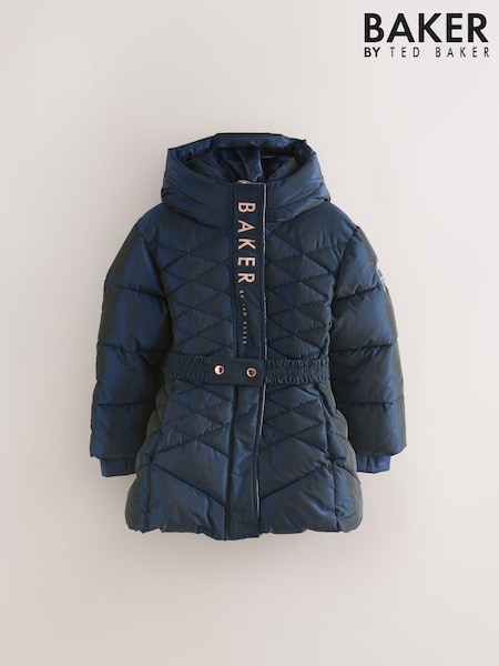 Baker by Ted Baker Shower Resistant Midweight Belted Padded Coat (AM7693) | € 106 - € 114