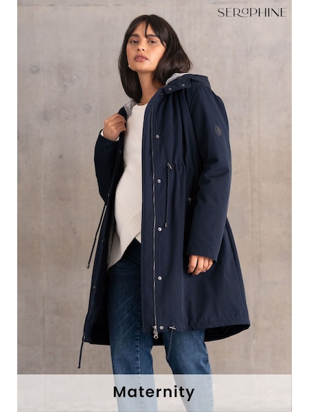 Seraphine Blue 3-iin-1 Maternity Parka (AM7757) | AED113 - AED550