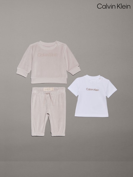 Calvin Klein Grey Velvet Towelling Logo Giftpack (AM7834) | R$ 1,185