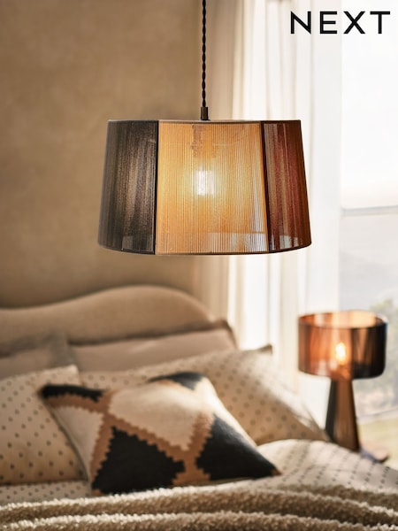 Natural Tyra Easy Fit Pendant Lamp Shade (AM7956) | €52