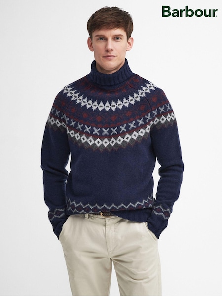 Barbour® Blue Roose Rollneck Jumper (AM8040) | €205