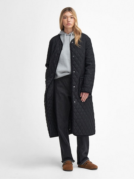 Barbour® Black Round Collar Jacket (AM8049) | €318