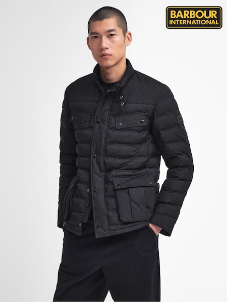 Barbour® International Welded Black Puffer Jacket (AM8061) | 1,232 QAR