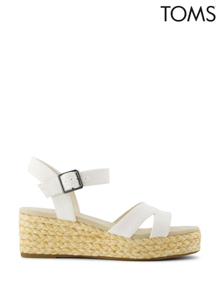 Alb - TOMS Audrey Sandals (AM8081) | 633 LEI