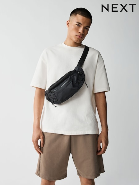 Black Crossbody Bum Bag (AM8099) | €23