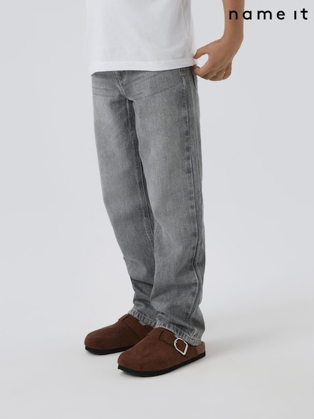 Name It Grey Straight Fit Jeans (AM8104) | €34