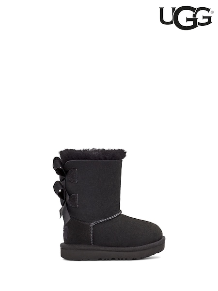 UGG Black Bailey Bow II Boots (AM8118) | €179