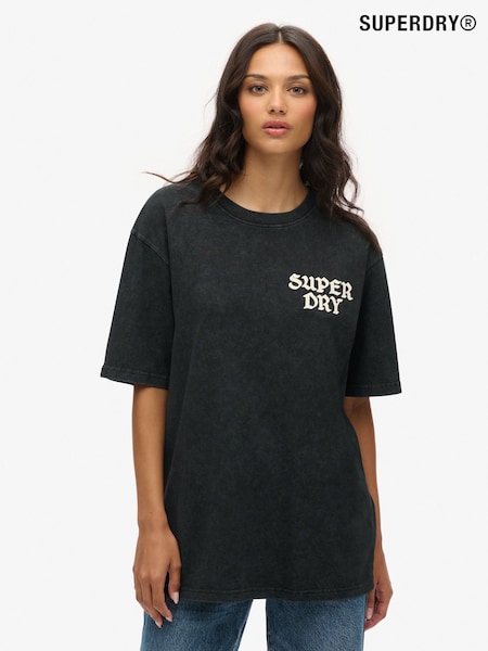 Superdry Oversized Photographic Skate 100% Cotton T-Shirt (AM8191) | 223 LEI