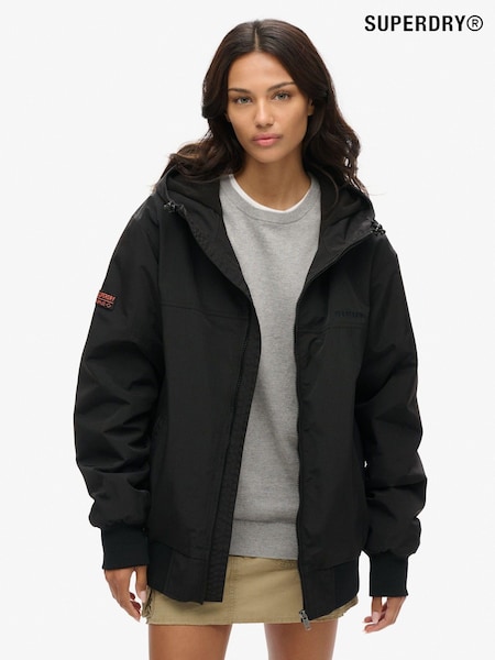 Superdry Oversized Surplus Nylon Hooded Bomber Jacket (AM8242) | DKK910