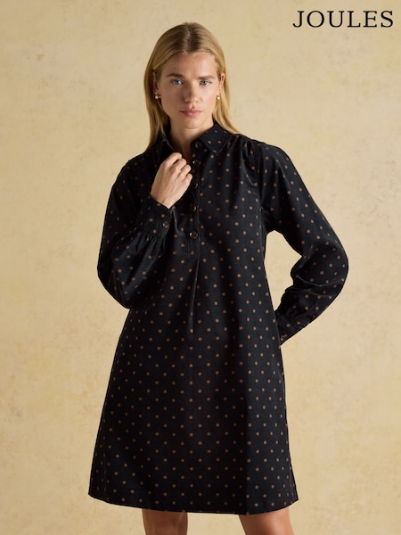 Joules Maple Cord Shirt Dress (AM8347) | R$ 680