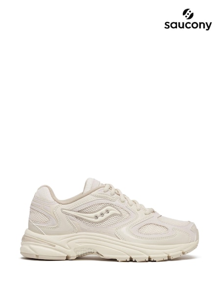 Saucony Womens White Grid Jazz 9 Trainers (AM8460) | €146