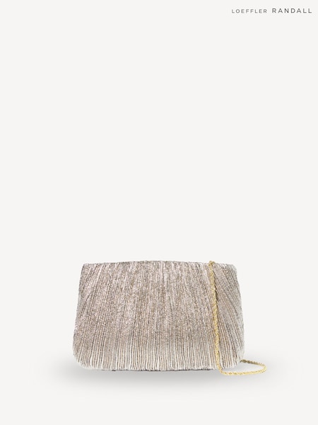 Loeffler Randall Gold Brit Pla Champ Bag (AM8480) | AED990