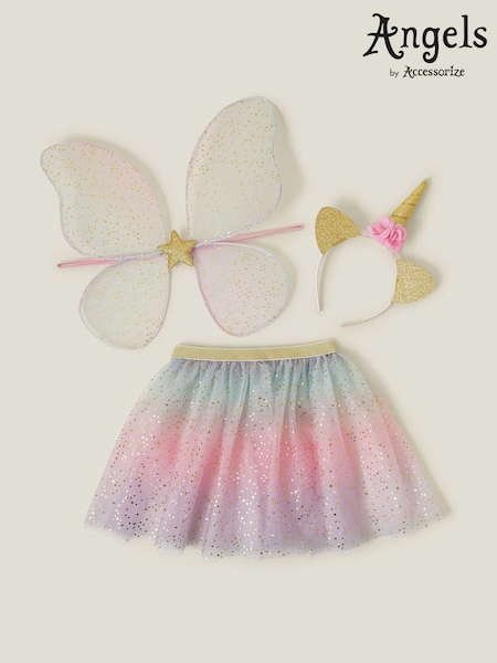 Angels By Accessorize Black Girls Unicorn Dress Up Set (AM8564) | €12
