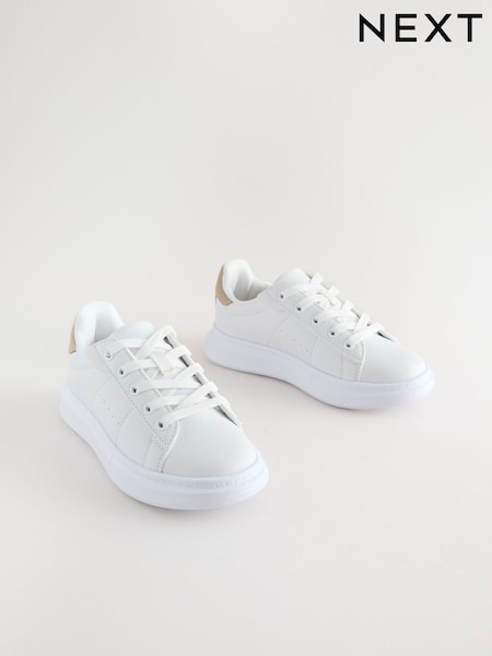 White Lace Up Trainers (AM8689) | € 37 - € 47