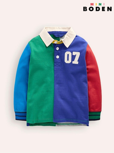 Boden Green Classic Rugby 100% Cotton Shirt (AM8717) | €22