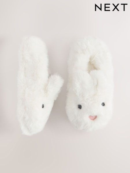 White Bunny Character Slippers (AM8837) | AED61 - AED76