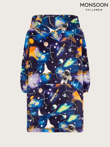 Monsoon Fleece Space Print Blanket Hoodie (AM8955) | 1 682 грн - 1 923 грн
