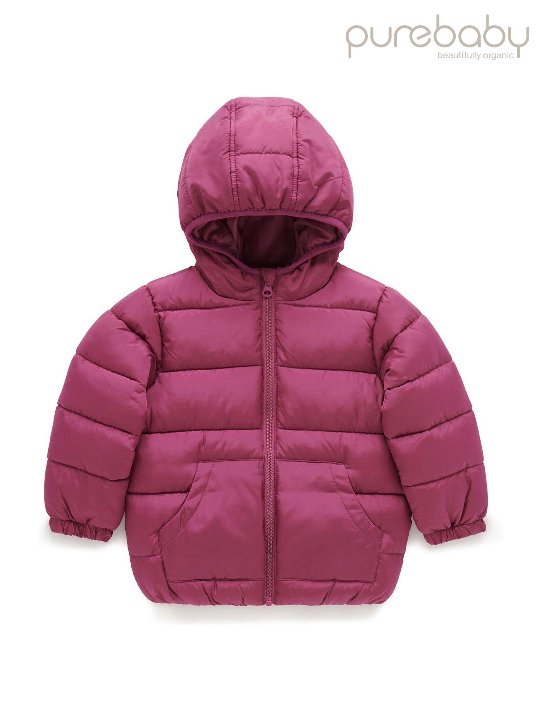 Newborn puffer jacket top