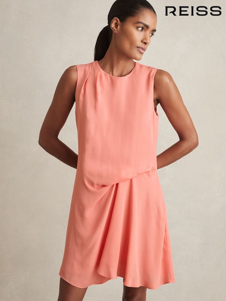 Koralli - Reiss Elina Draped Tuck Mini Dress (AM9055) | €233