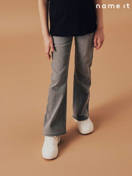 Name It Grey Boot Cut Flare 100% Cotton Jeans (AM9099) | 1,021 UAH