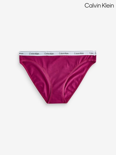 وردي - صاعقة برق - Calvin Klein Modern Logo Full Briefs (AM9177) | ‏49 د.إ.‏